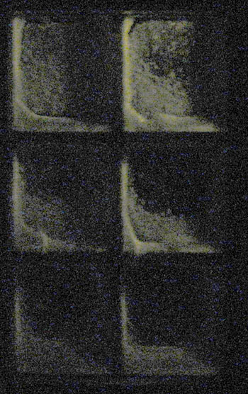 Snötäckt dörrfönster, brrr