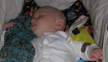 ...och så finns det absolut vila - den lille söte